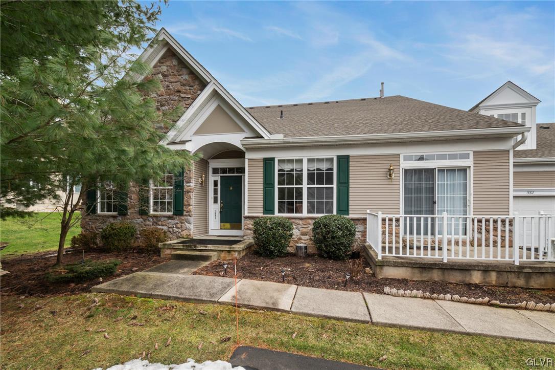 1882 Gregory Place Hellertown, PA 18055 - Photo 2 of 28 a front view of a house with a yard