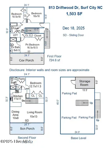 $655,000 | 813 Driftwood Drive, Hampstead, NC 28443