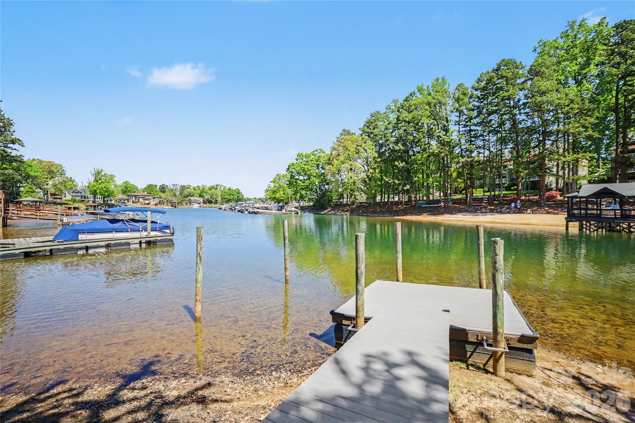 20105 Chapel Point Lane Cornelius, NC 28031 - Photo 4 of 39 a view of a lake with houses in the back