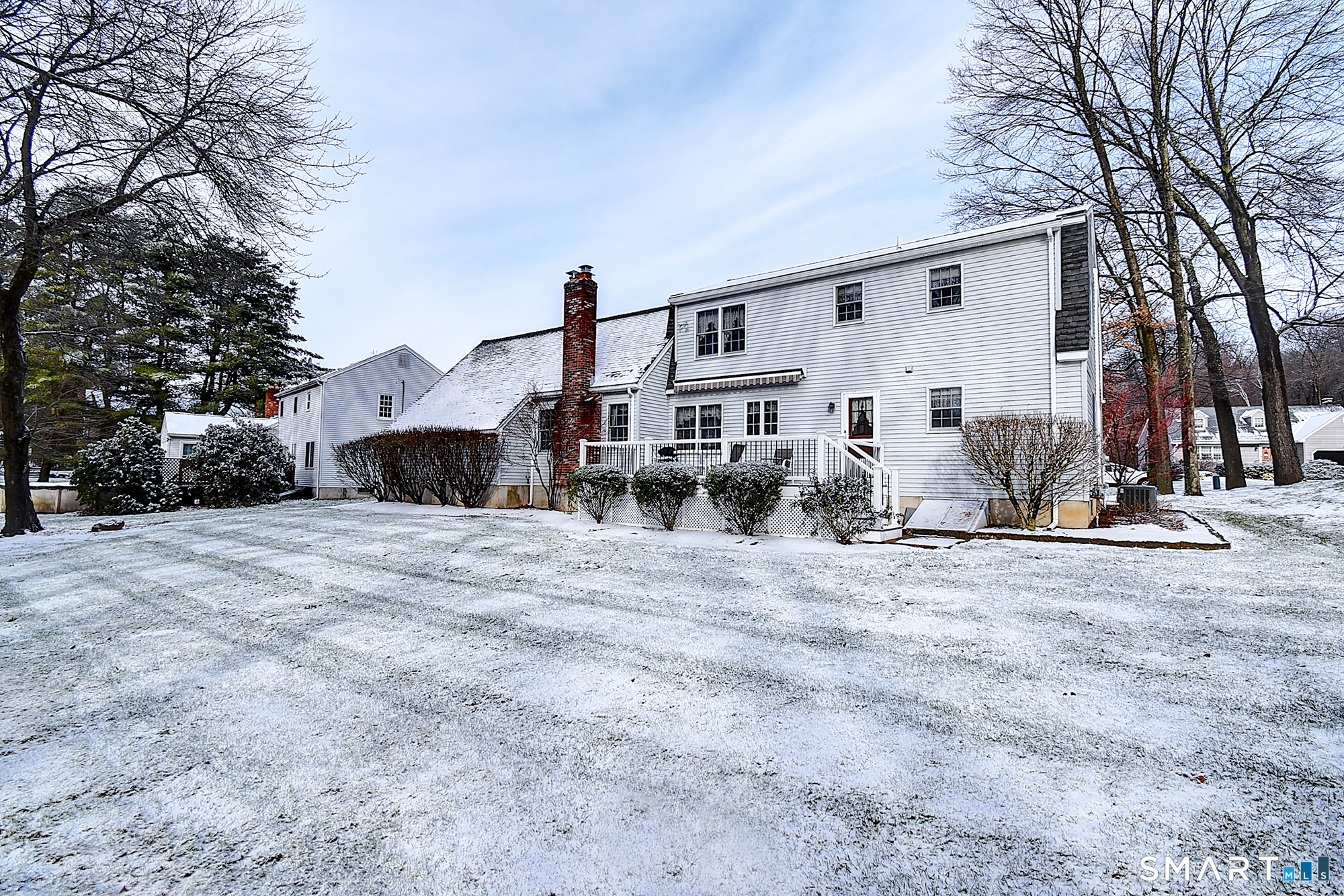 48 Devonshire Drive South Windsor, CT 06074 - Photo 6 of 35 a view of a house with snow on the road