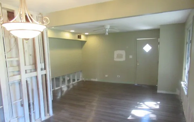 a view of entryway with a hallway