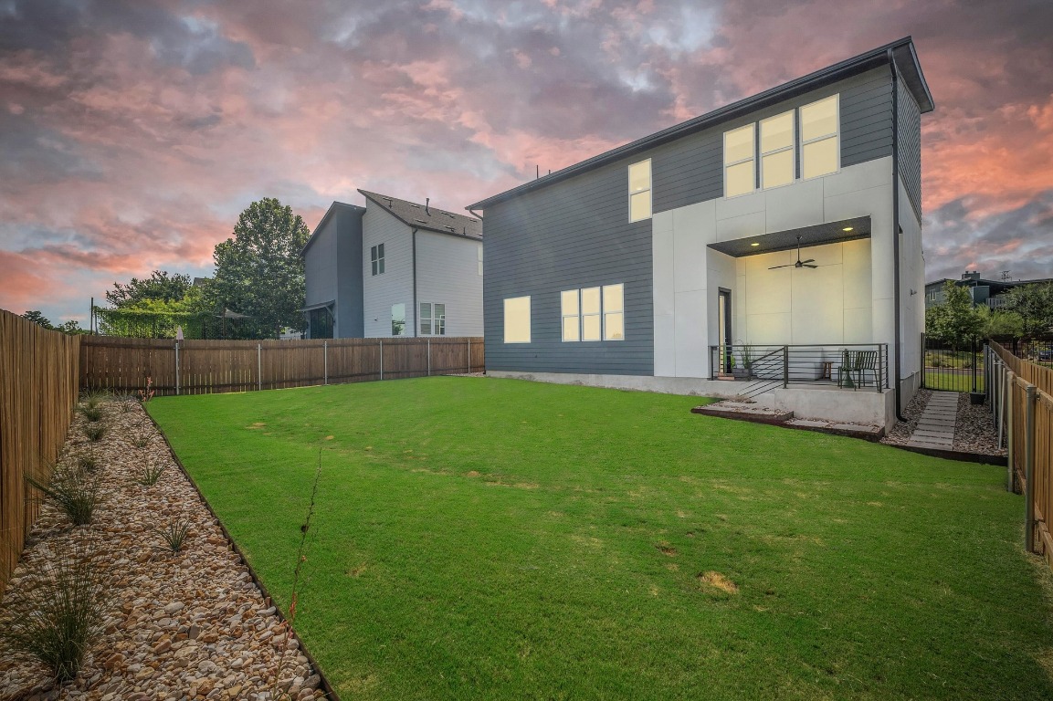5428 Agatha Circle Austin, TX 78724 - Photo 37 of 40 a view of house with backyard and garden