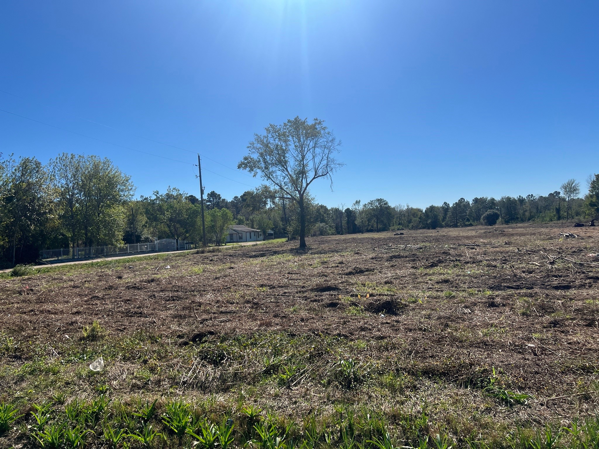 3607 12th Street Brookshire, TX 77423 - Photo 5 of 27 a view of dirt field with trees in background