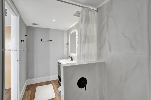 a view of outdoor space yard and swimming pool