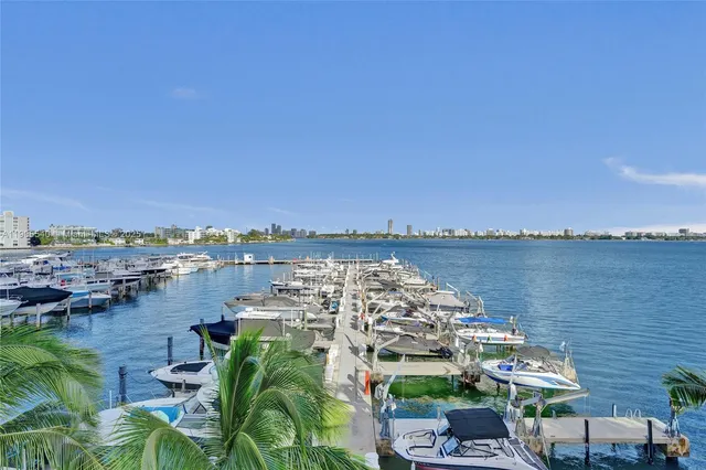 a view of a lake with outdoor space