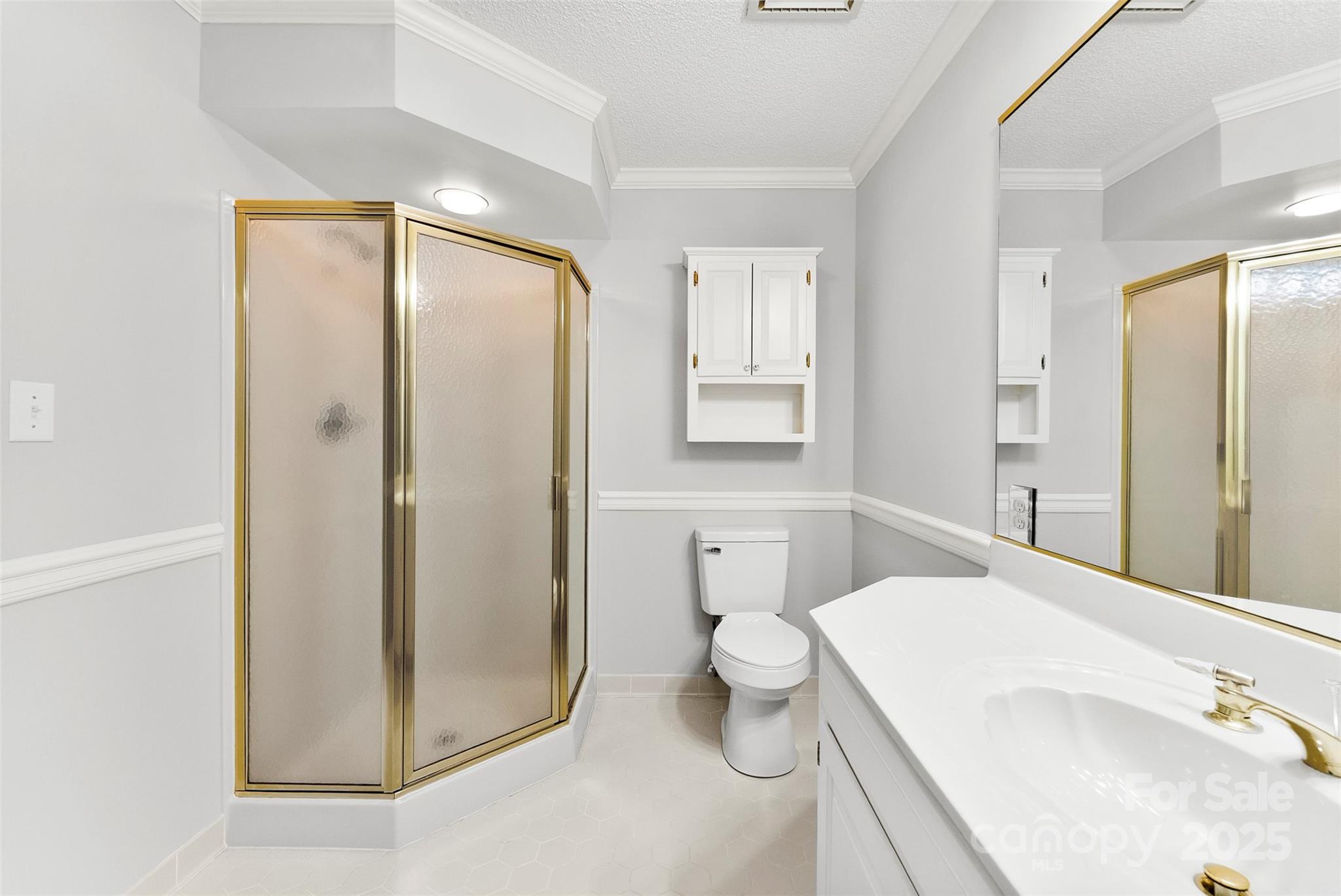 1505 North Cansler Street Kings Mountain, NC 28086 - Photo 32 of 46 a bathroom with a sink and a mirror