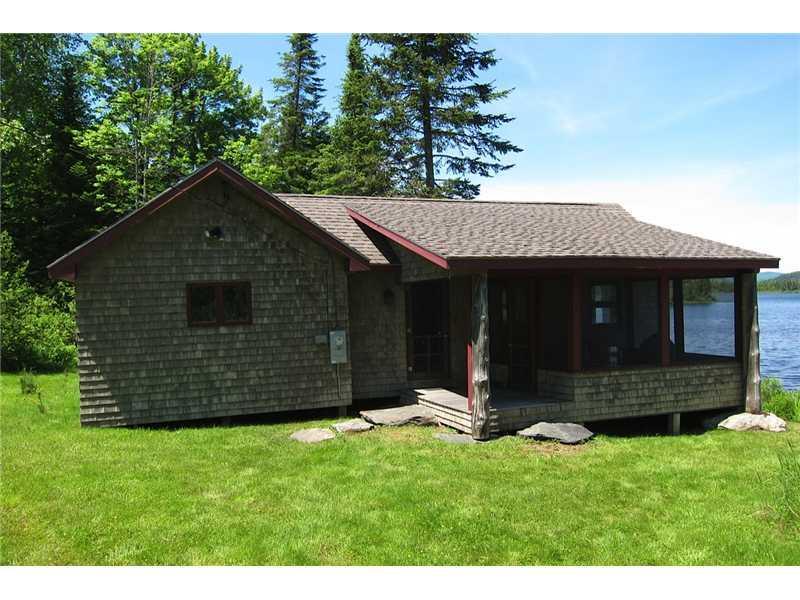 100 Kennebago River Road Rangeley, ME 04970 - Photo 1 of 25 Exterior Front. Steps from the water...