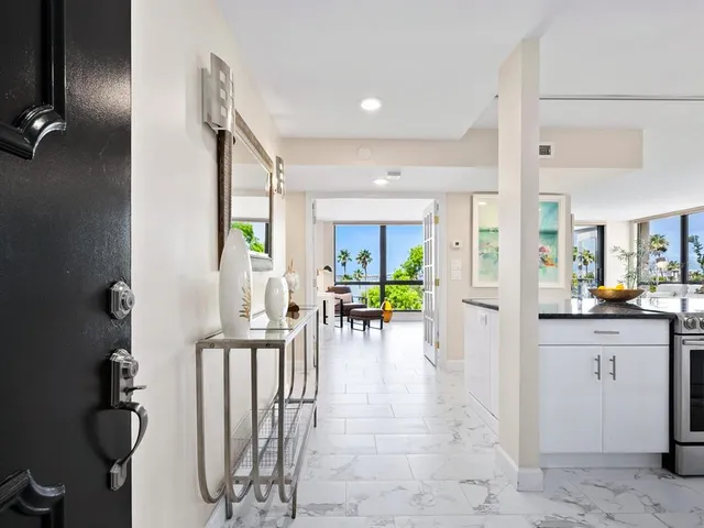 a view of a garden from a window