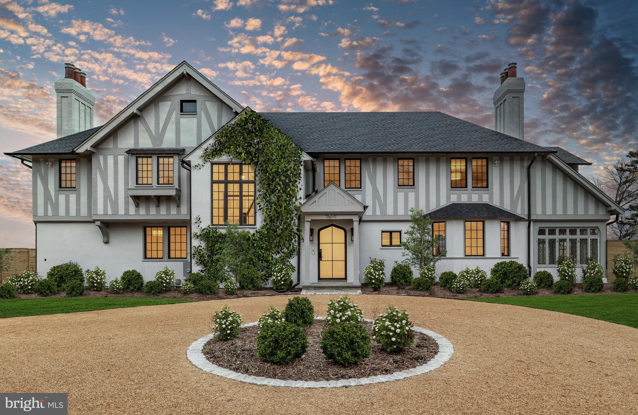 7611 Fairfax Road Bethesda, MD 20814 - Photo 2 of 44 a front view of a house with garden