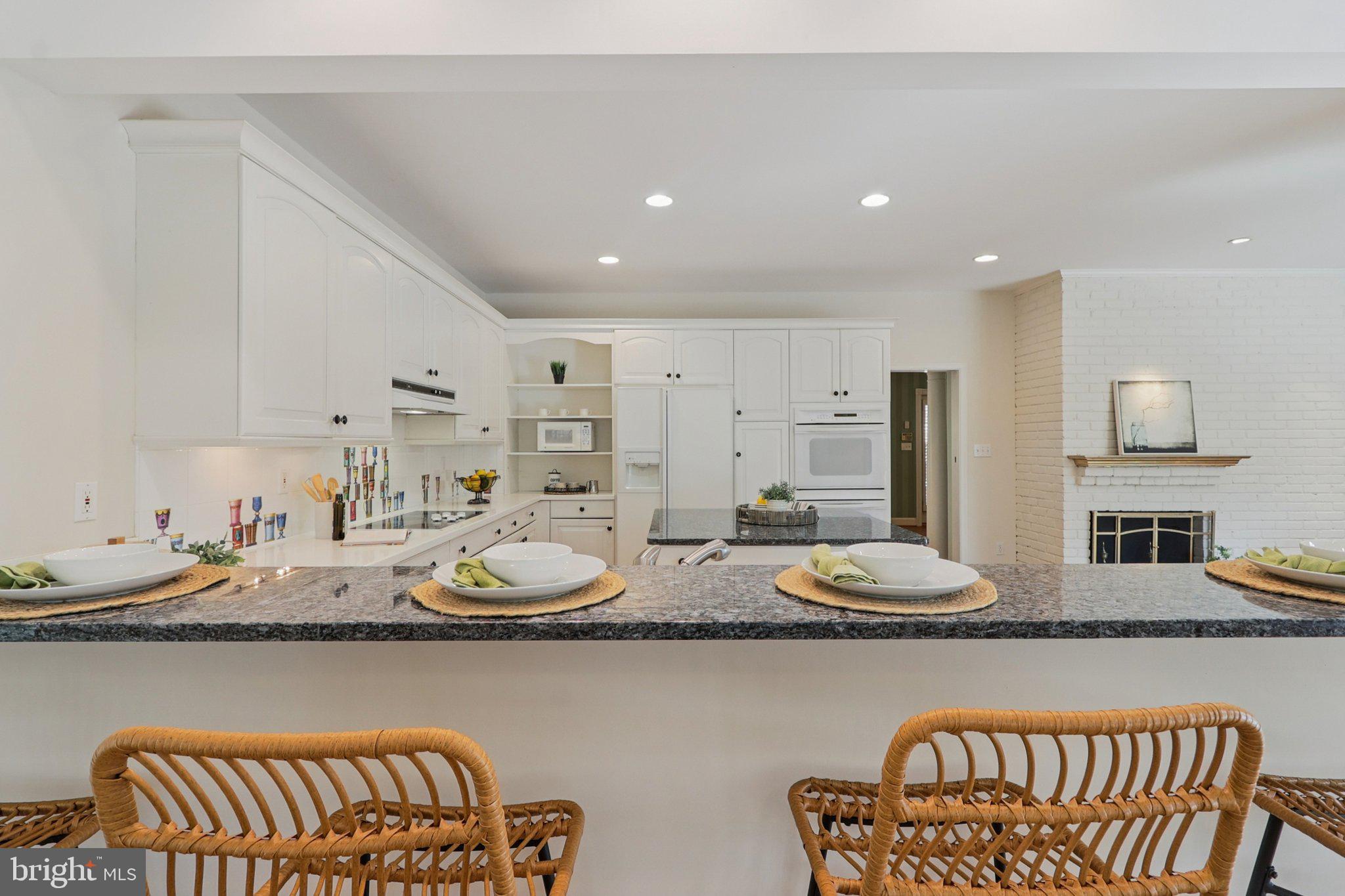 5602 Ogden Road Bethesda, MD 20816 - Photo 17 of 77 The kitchen is open to the family room.