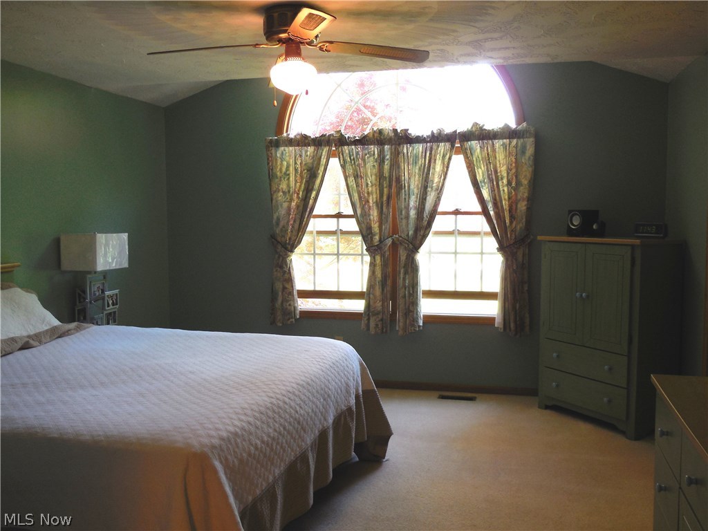 9858 Wolfe Road Windham, OH 44288 - Photo 14 of 21 Large master suite with walk in closet and ensuite bath. This room is really good sized.