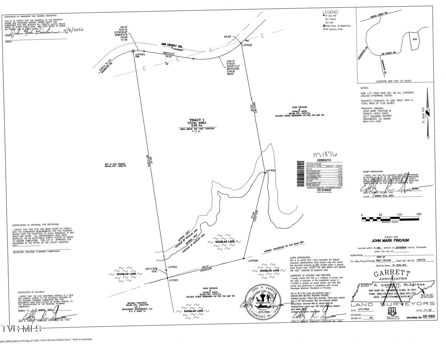 5-acres Jim Henry Road Dandridge, TN 37725 - Photo 21 of 26 Survey