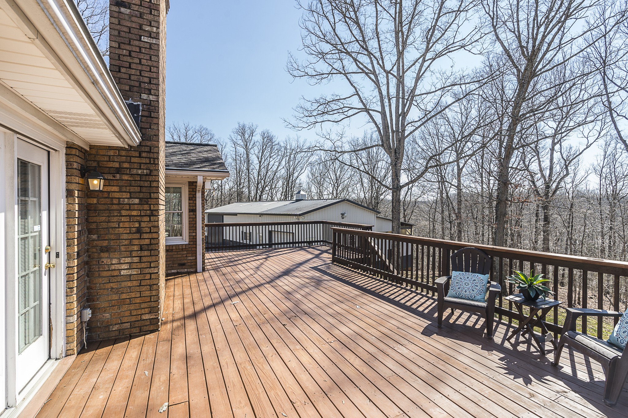 1626 Valley View Road Goodlettsville, TN 37072 - Photo 24 of 70 a view of balcony with wooden floor and bench