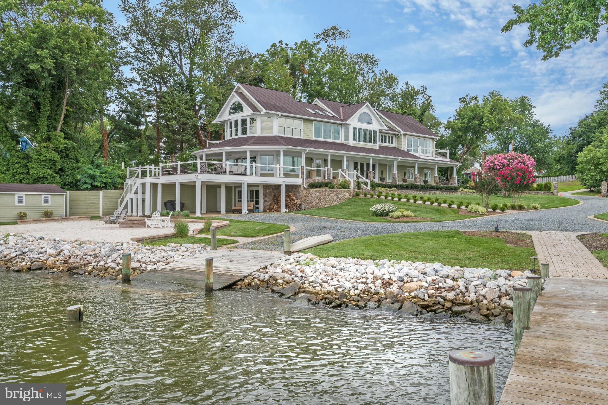 532 Sunset Road Annapolis, MD 21403 - Photo 1 of 30 a house with swimming pool in front of it