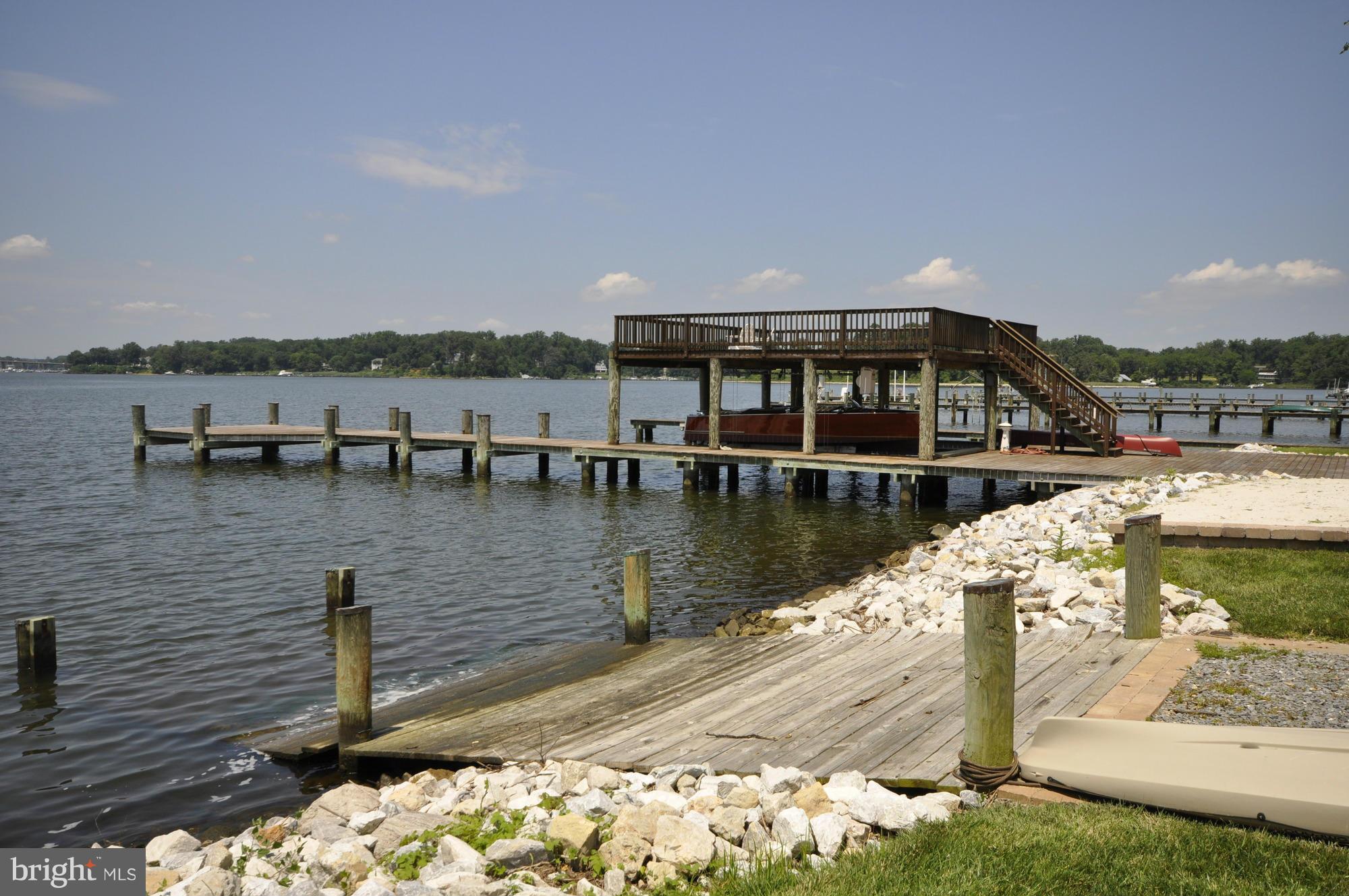 532 Sunset Road Annapolis, MD 21403 - Photo 22 of 30 a view of a lake with houses