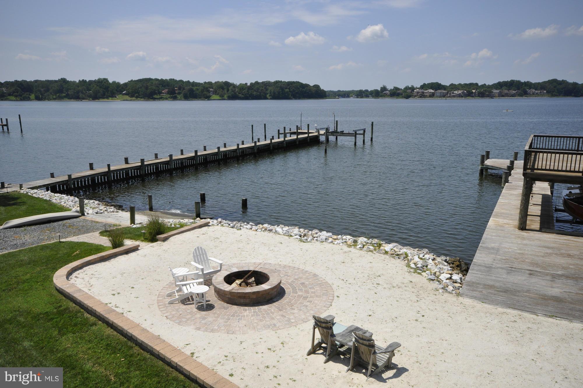 532 Sunset Road Annapolis, MD 21403 - Photo 28 of 30 a view of a lake with a house