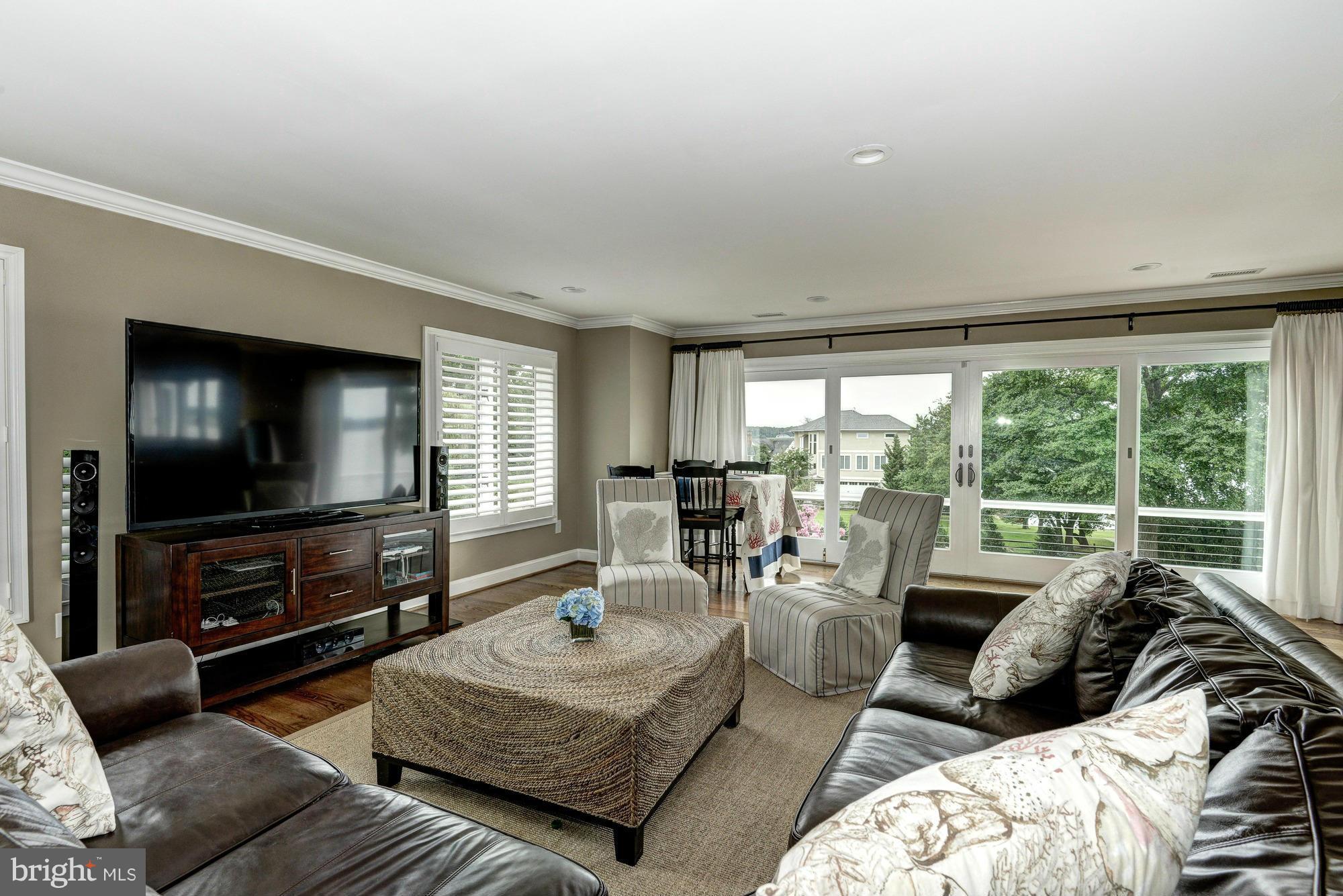 532 Sunset Road Annapolis, MD 21403 - Photo 10 of 30 a living room with furniture and a flat screen tv