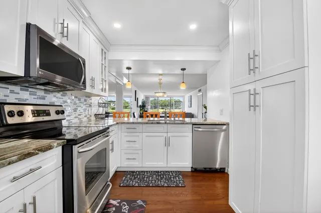 a bed room with a bed and a couch