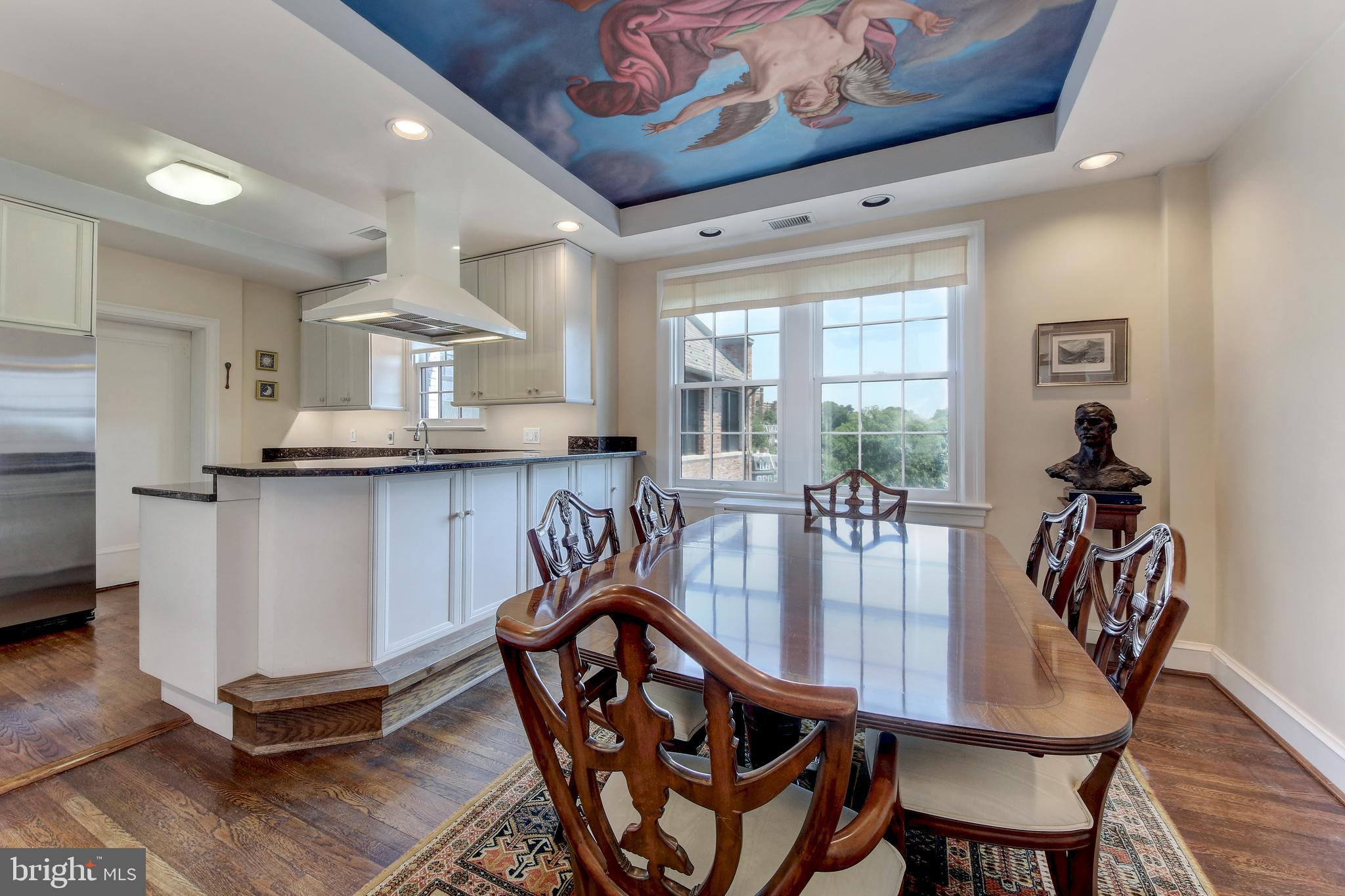 3000 Tilden Street Northwest, Unit 503I Washington, DC 20008 - Photo 9 of 60 Dining room is open to the kitchen