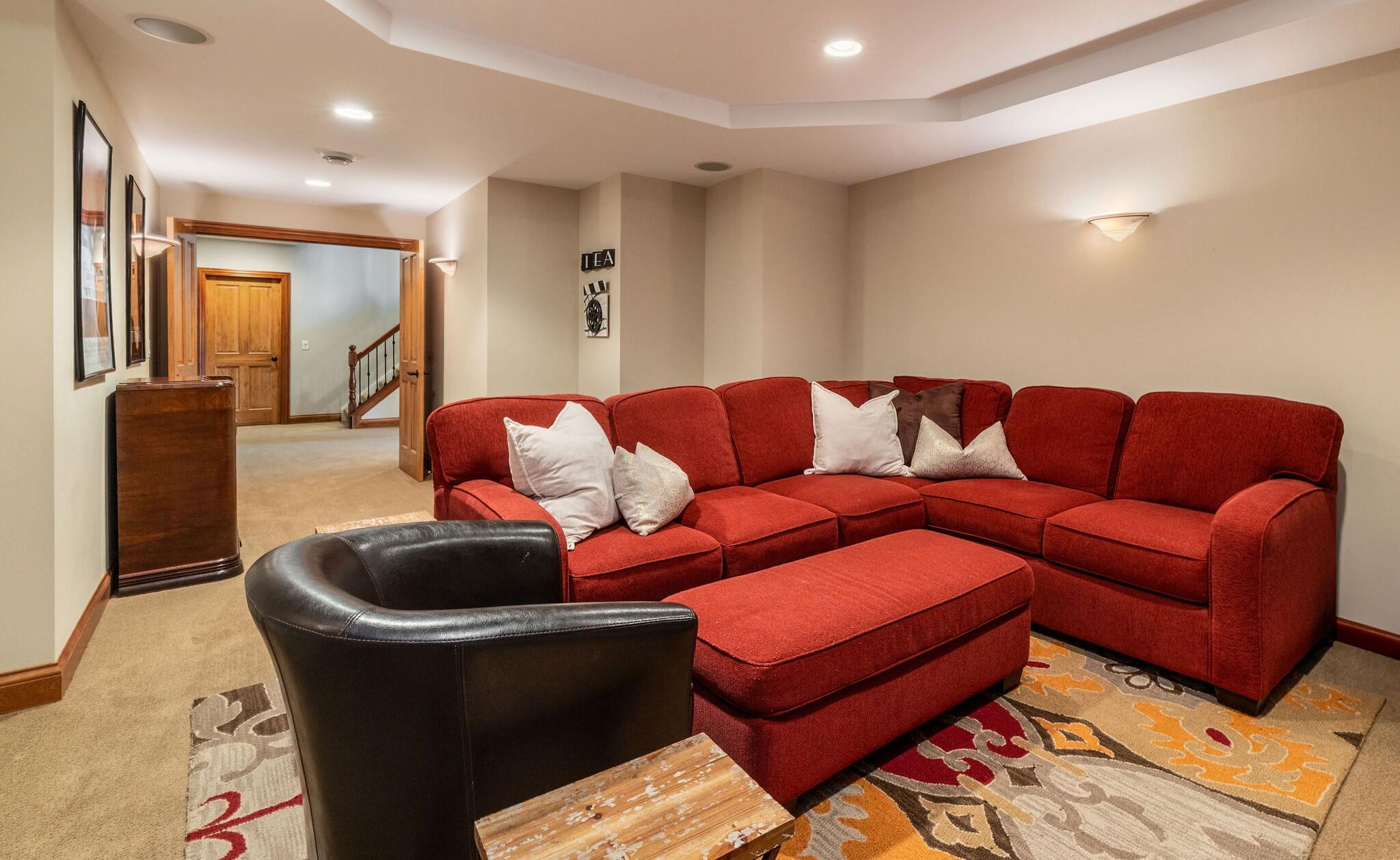 11092 Sutton Ridge Drive Mequon, WI 53097 - Photo 33 of 40 Lower Level Theatre Room