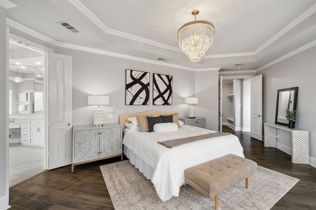 4512 Banyon Lane Dallas, TX 75287 - Photo 24 of 40 4512 Banyan Ln-Tucked away in the back of the home ,this generously called retreat with give you secluded space and grand comfort by Fang Underhill.