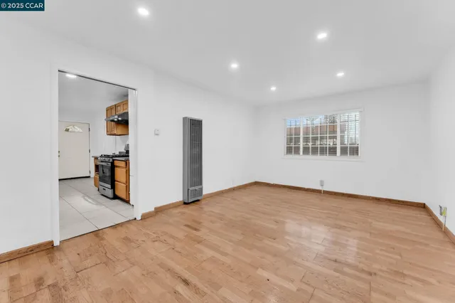 a view of a livingroom with a staircase