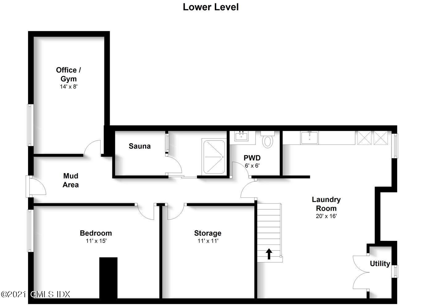 44 Summit Road Riverside, CT 06878 - Photo 21 of 28 a picture of a floor plan