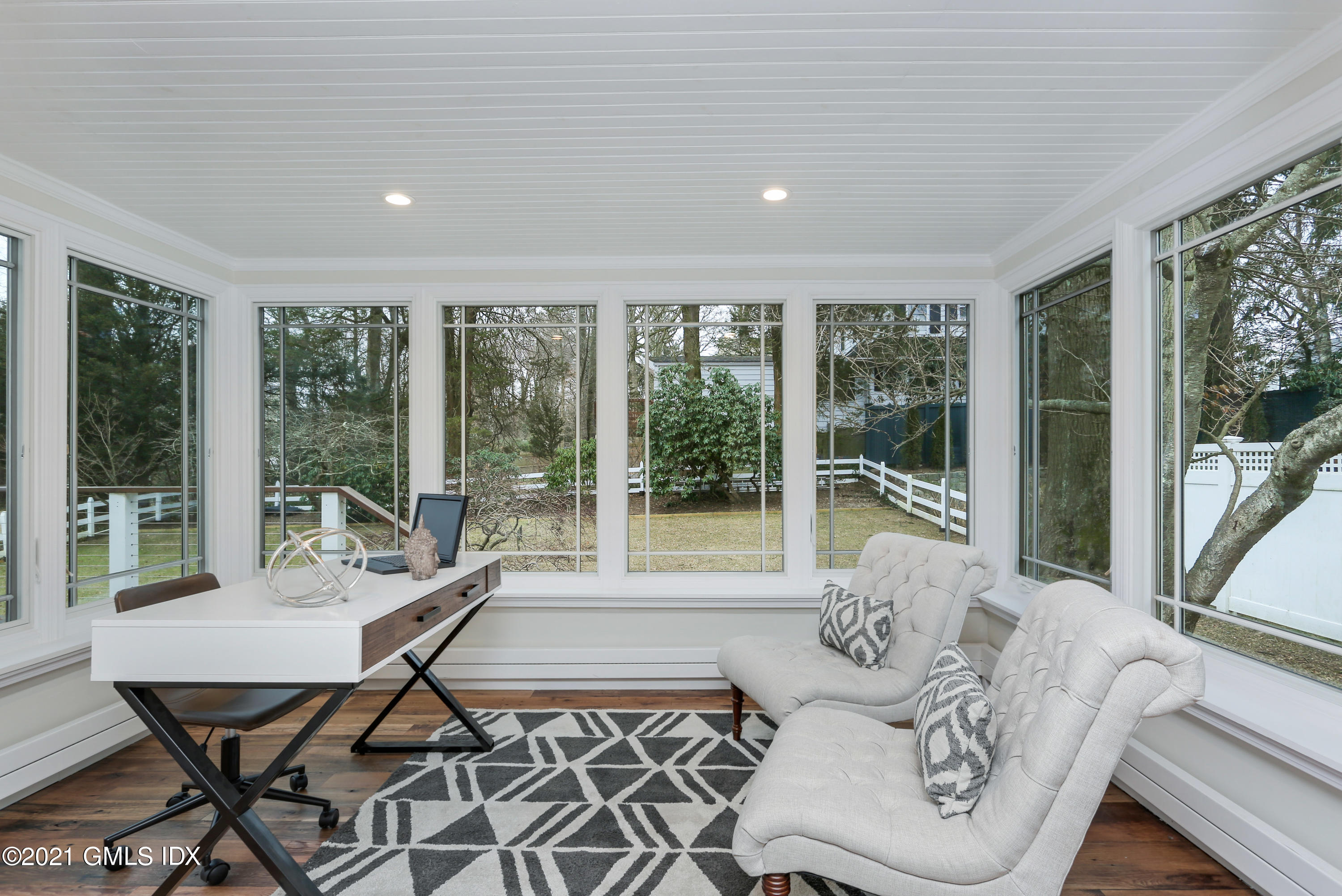 44 Summit Road Riverside, CT 06878 - Photo 5 of 28 a living room with furniture and a large window