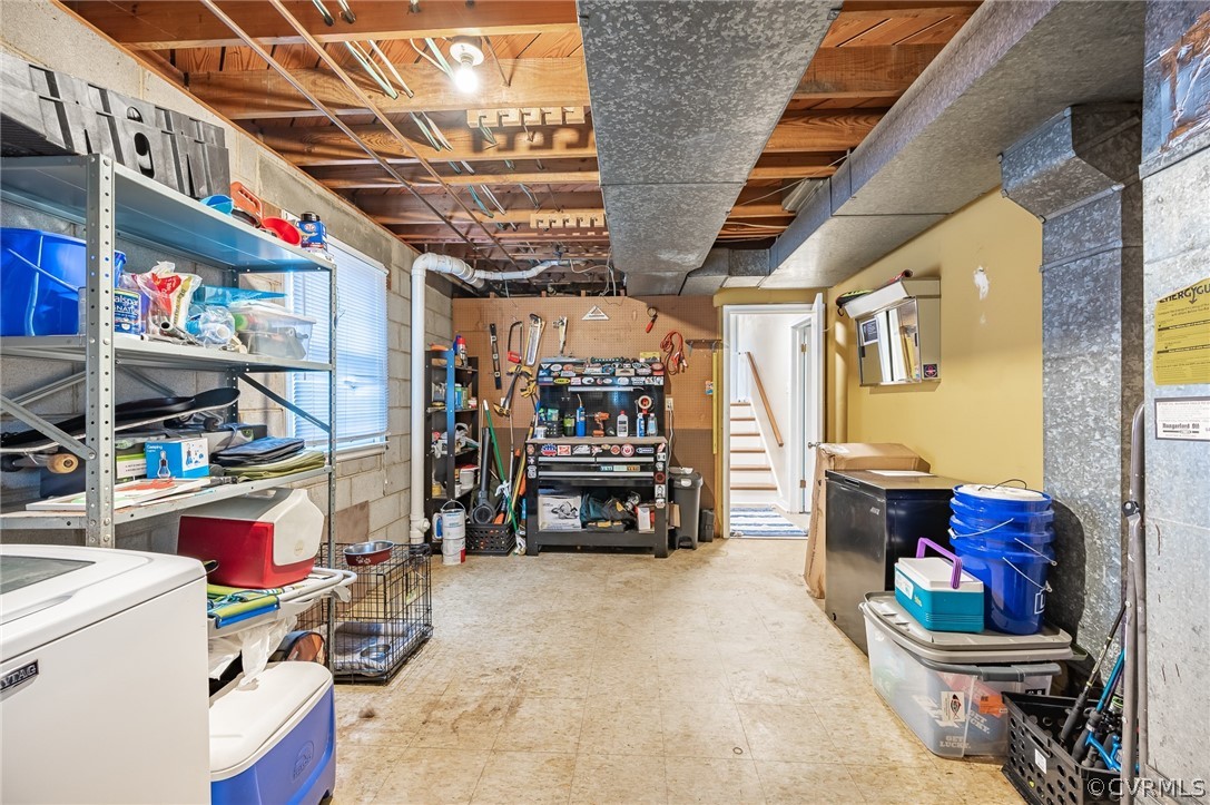 8371 Cardova Road Richmond, VA 23227 - Photo 23 of 25 Laundry and storage room