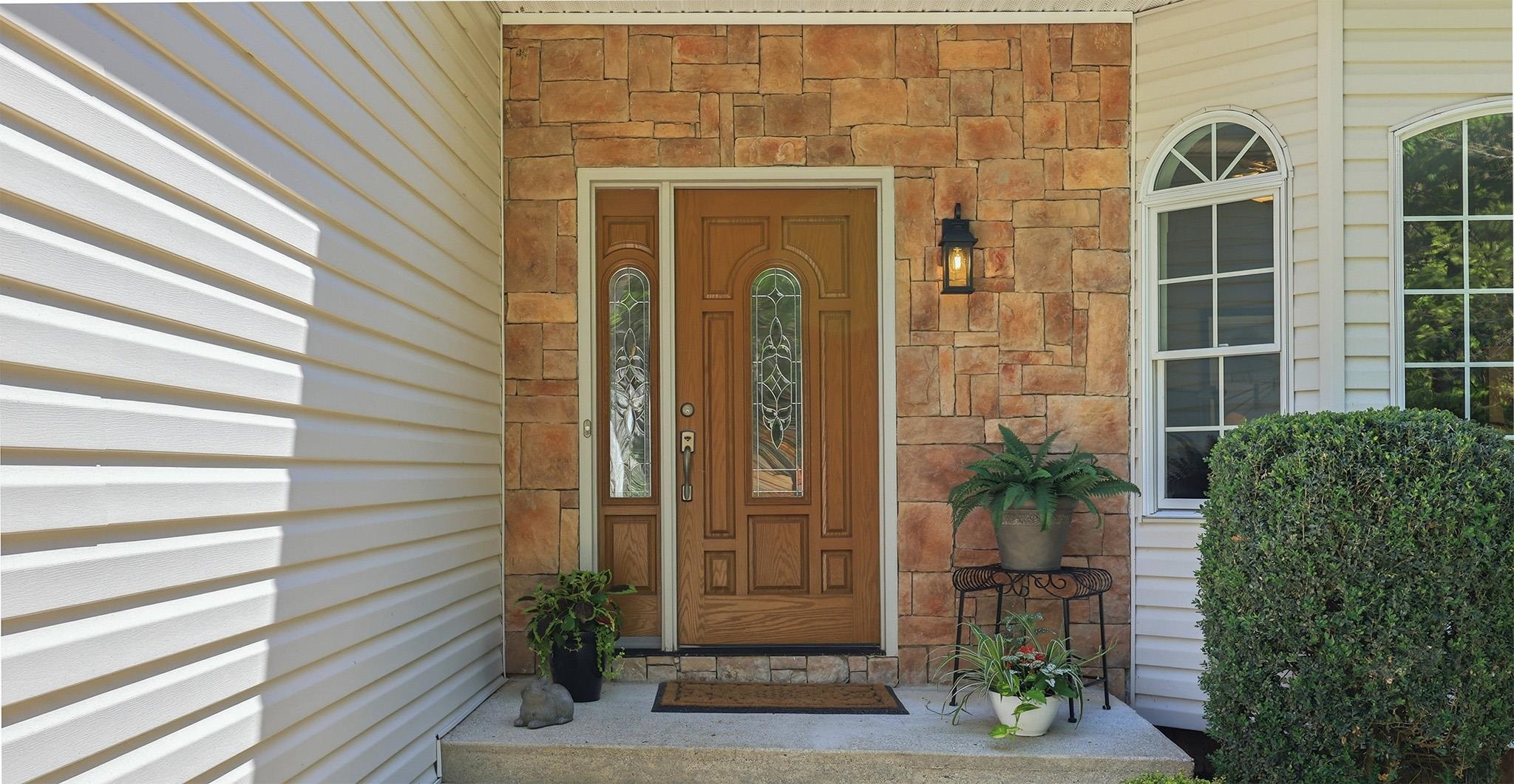 759 Rife's Ford Road Verona, VA 24482 - Photo 45 of 66 a view of a brick house with front door