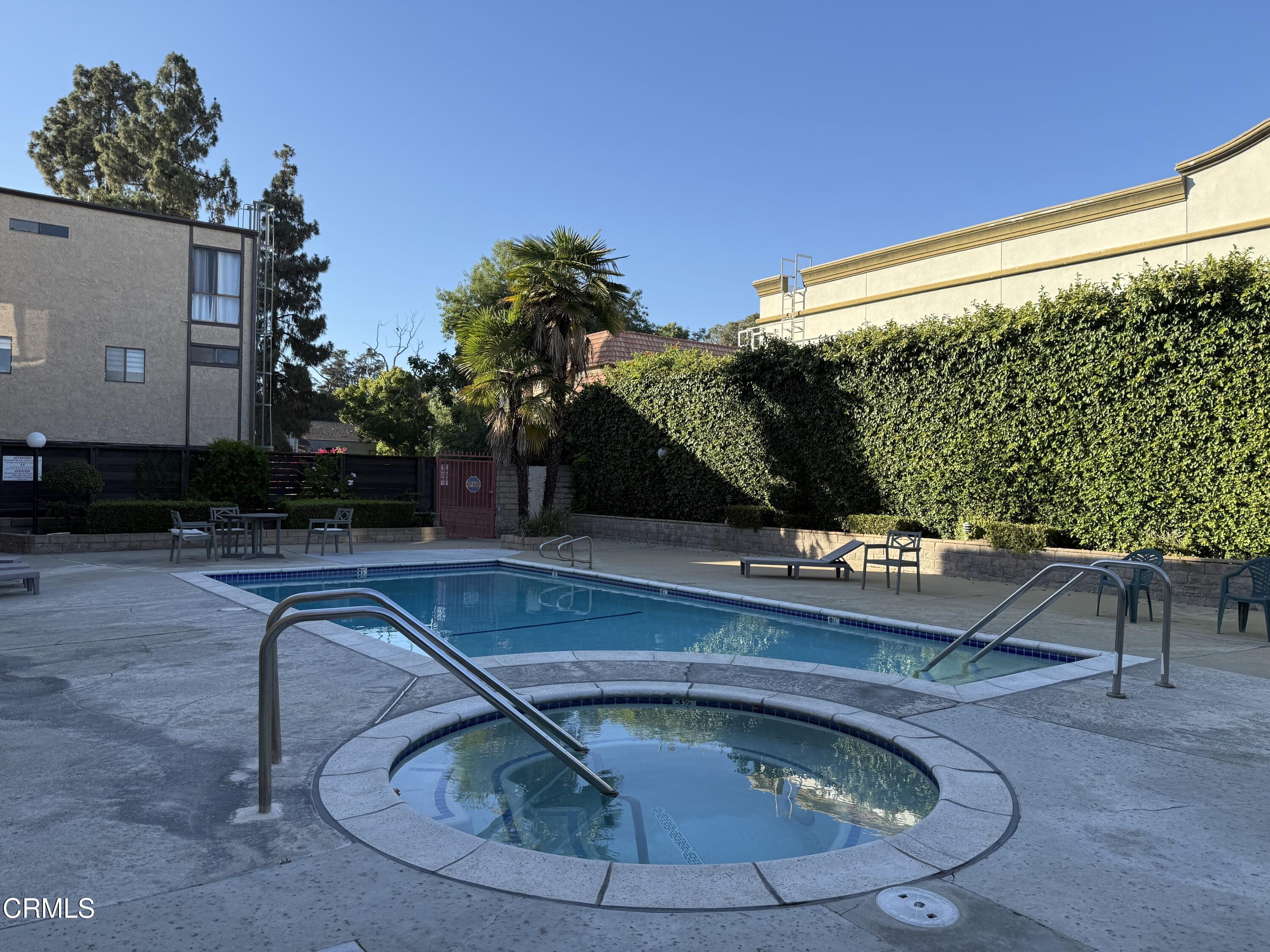 108 North Chapel Avenue, Unit 5 Alhambra, CA 91801 - Photo 27 of 30 a view of a swimming pool with a patio
