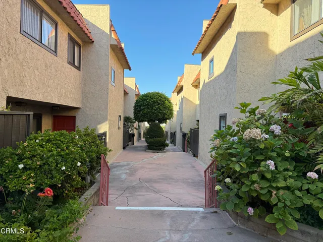 a car parked in front of a house