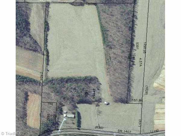 Exterior Front. Property is the Large Field at back left corner, 45  Easment from Jessup Road