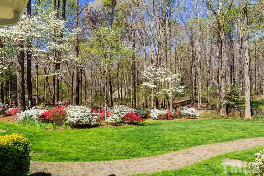 11905 Old Creedmoor Road Raleigh, NC 27613 - Photo 22 of 24 a bunch of flowers in front of the house