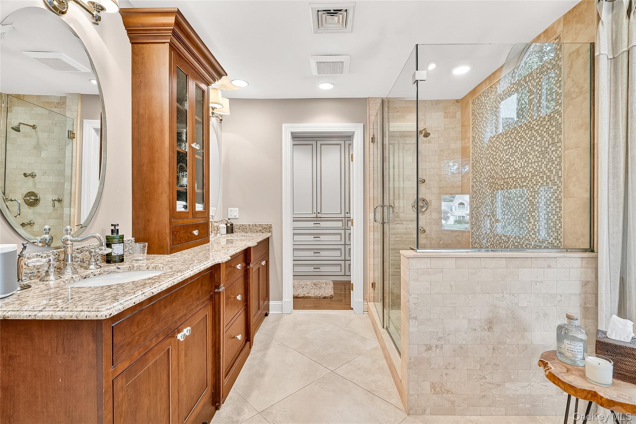 6 Gooler Court Stony Point, NY 10980 - Photo 25 of 50 a spacious bathroom with a shower sink and mirror