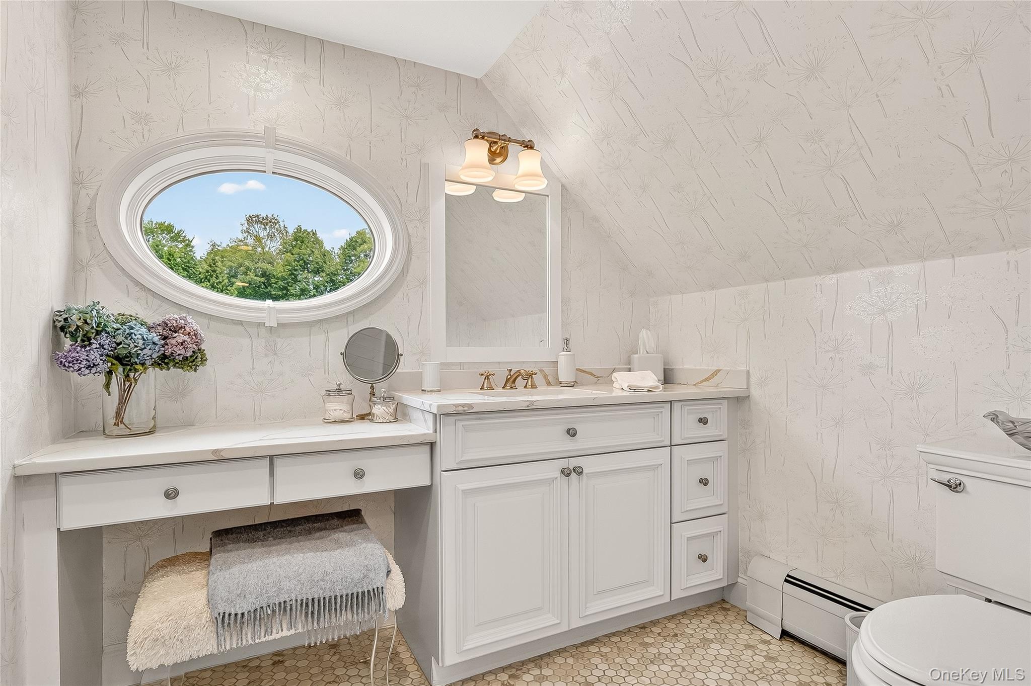 6 Gooler Court Stony Point, NY 10980 - Photo 33 of 50 a bathroom with a toilet a sink and mirror