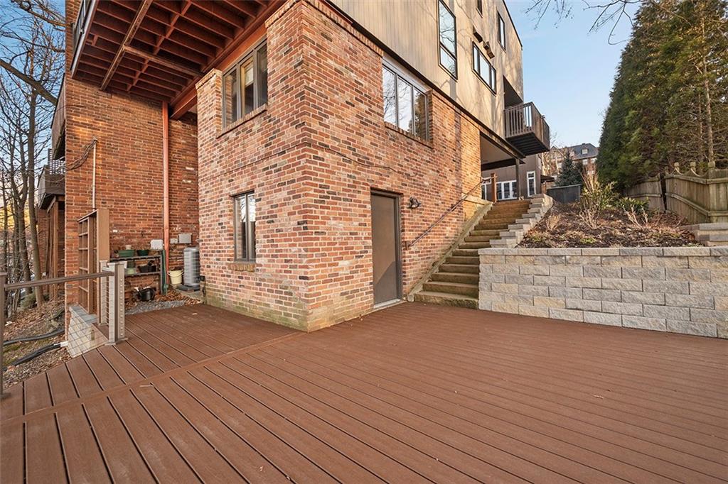 100 Maple Heights Road Pittsburgh, PA 15232 - Photo 42 of 49 Huge lower deck (low maintenance decking)
