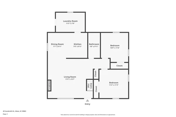 $259,900 | 49 Vanderbilt Drive, Aiken, SC 29803