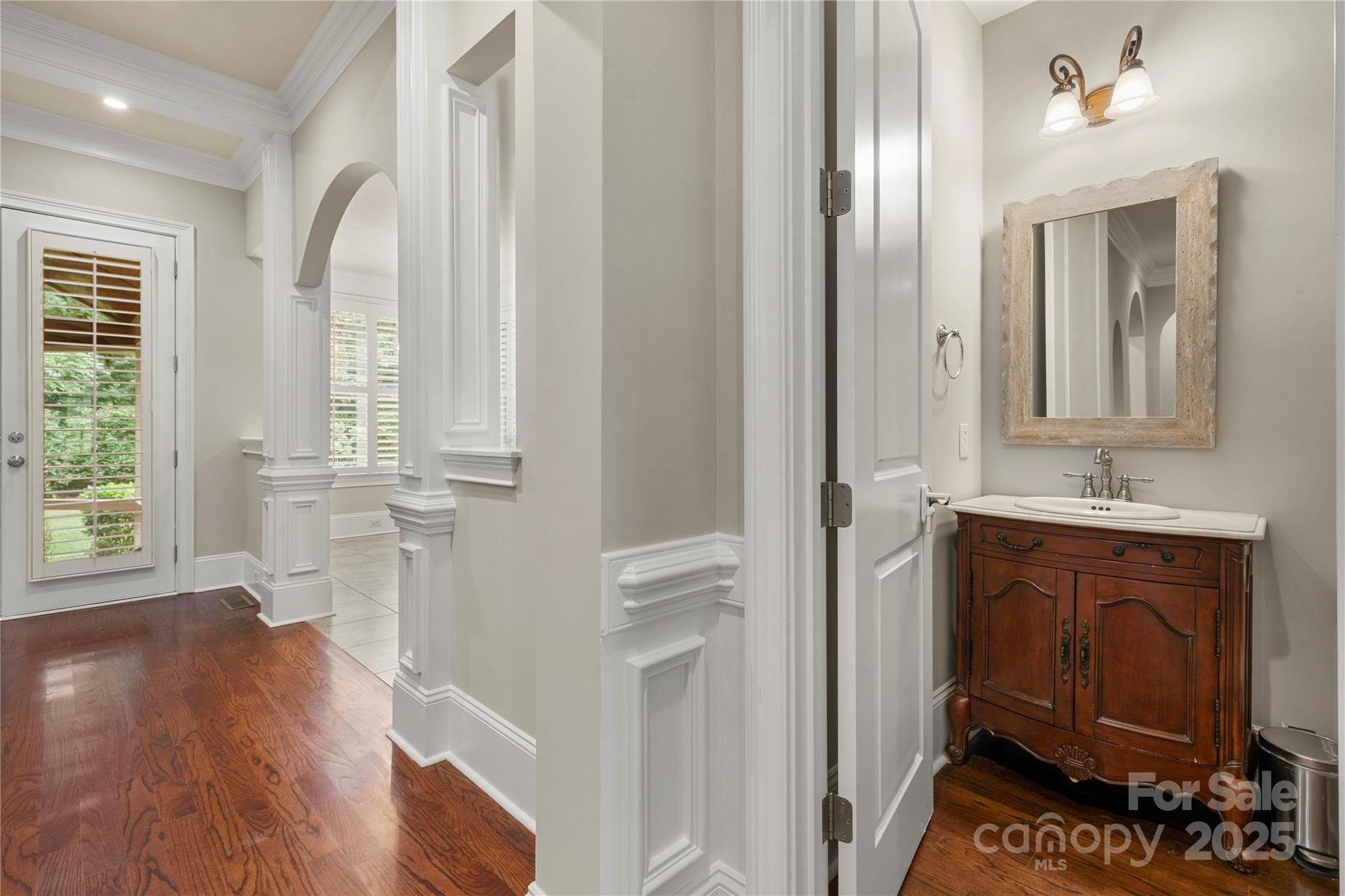 310 Ridge Reserve Drive Clover, SC 29710 - Photo 17 of 39 a bathroom with a sink and a mirror