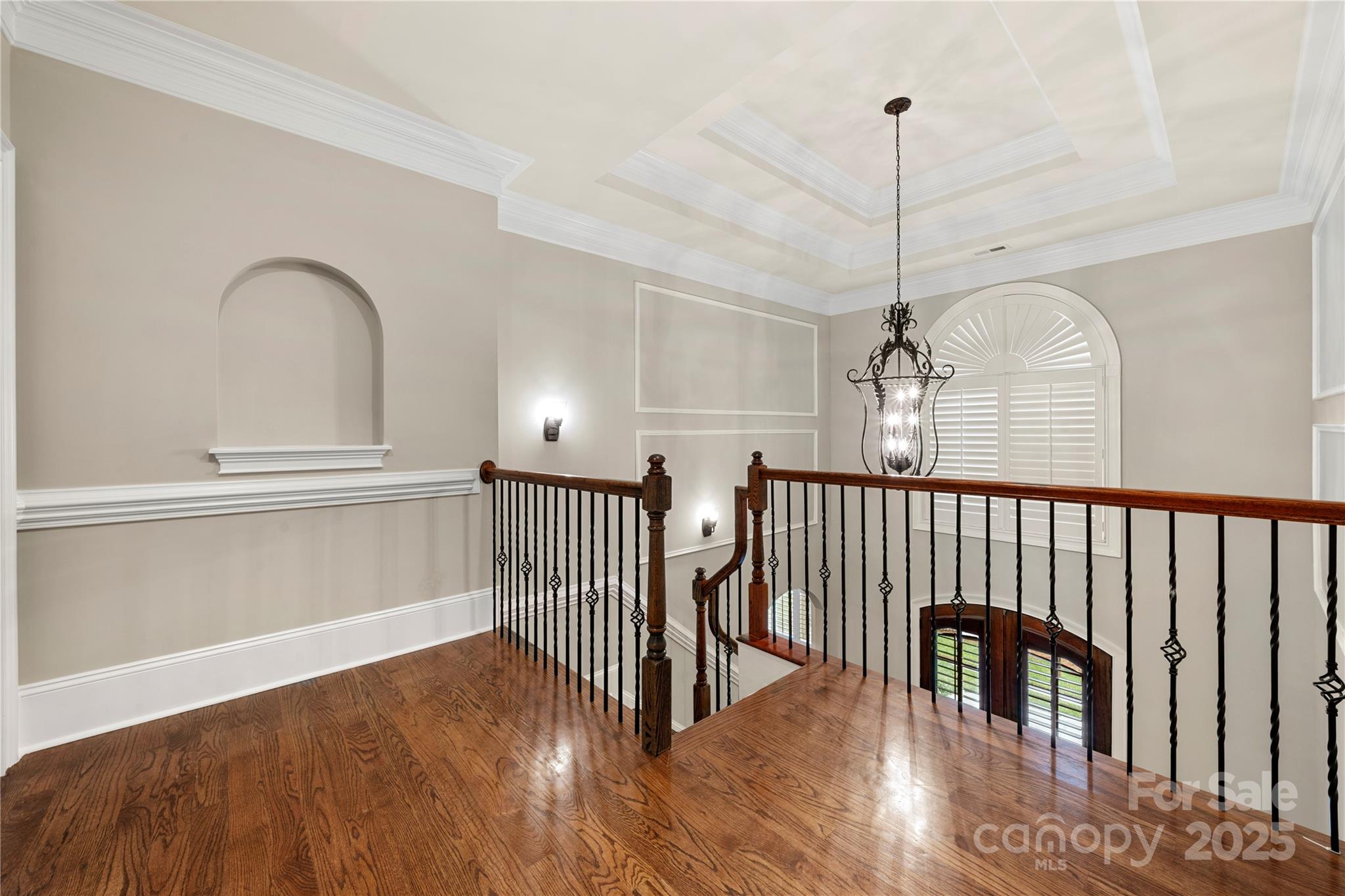 310 Ridge Reserve Drive Clover, SC 29710 - Photo 23 of 39 a view of empty room with wooden floor and fan
