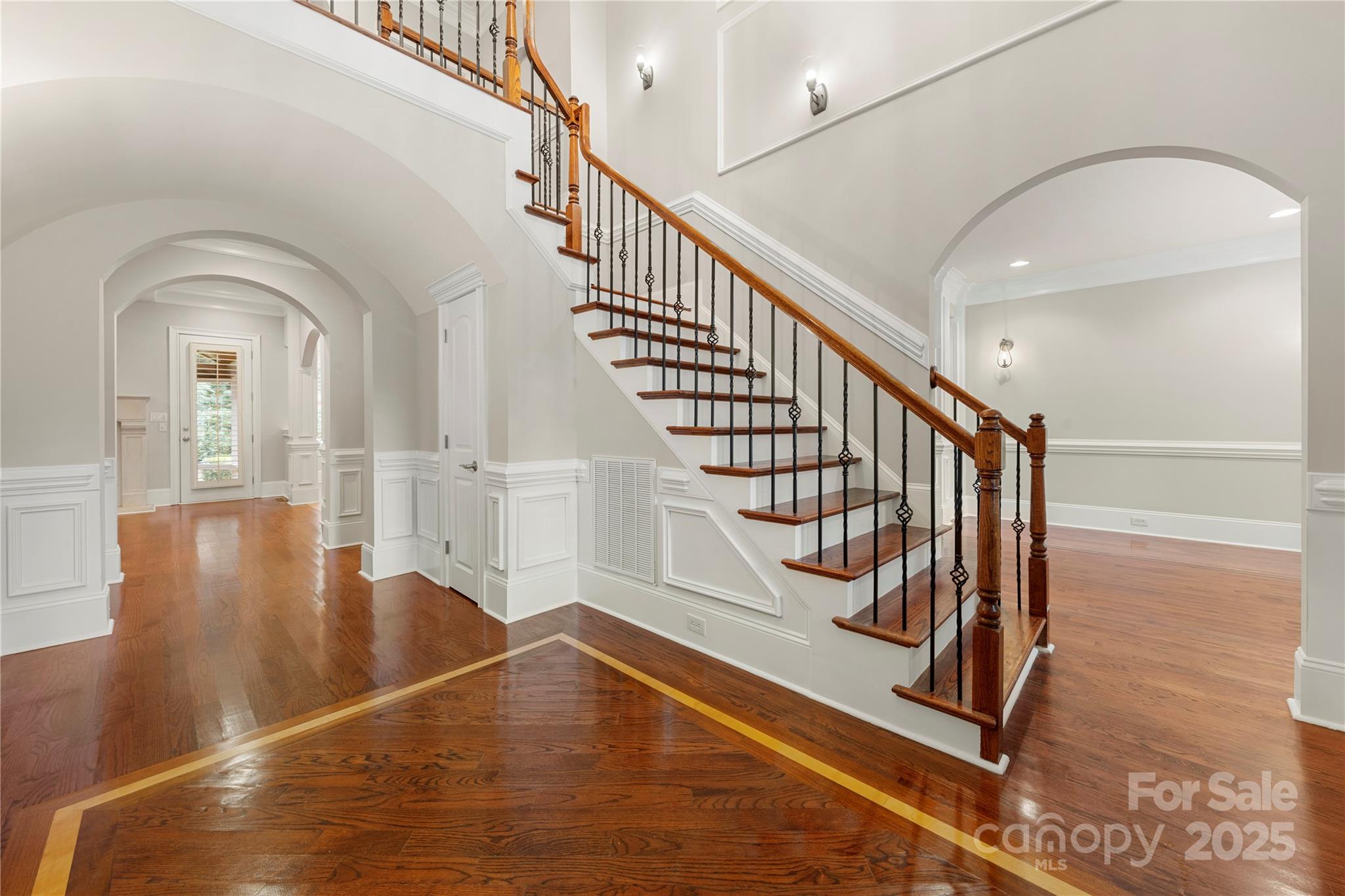 310 Ridge Reserve Drive Clover, SC 29710 - Photo 7 of 39 a view of entryway and hall with wooden floor
