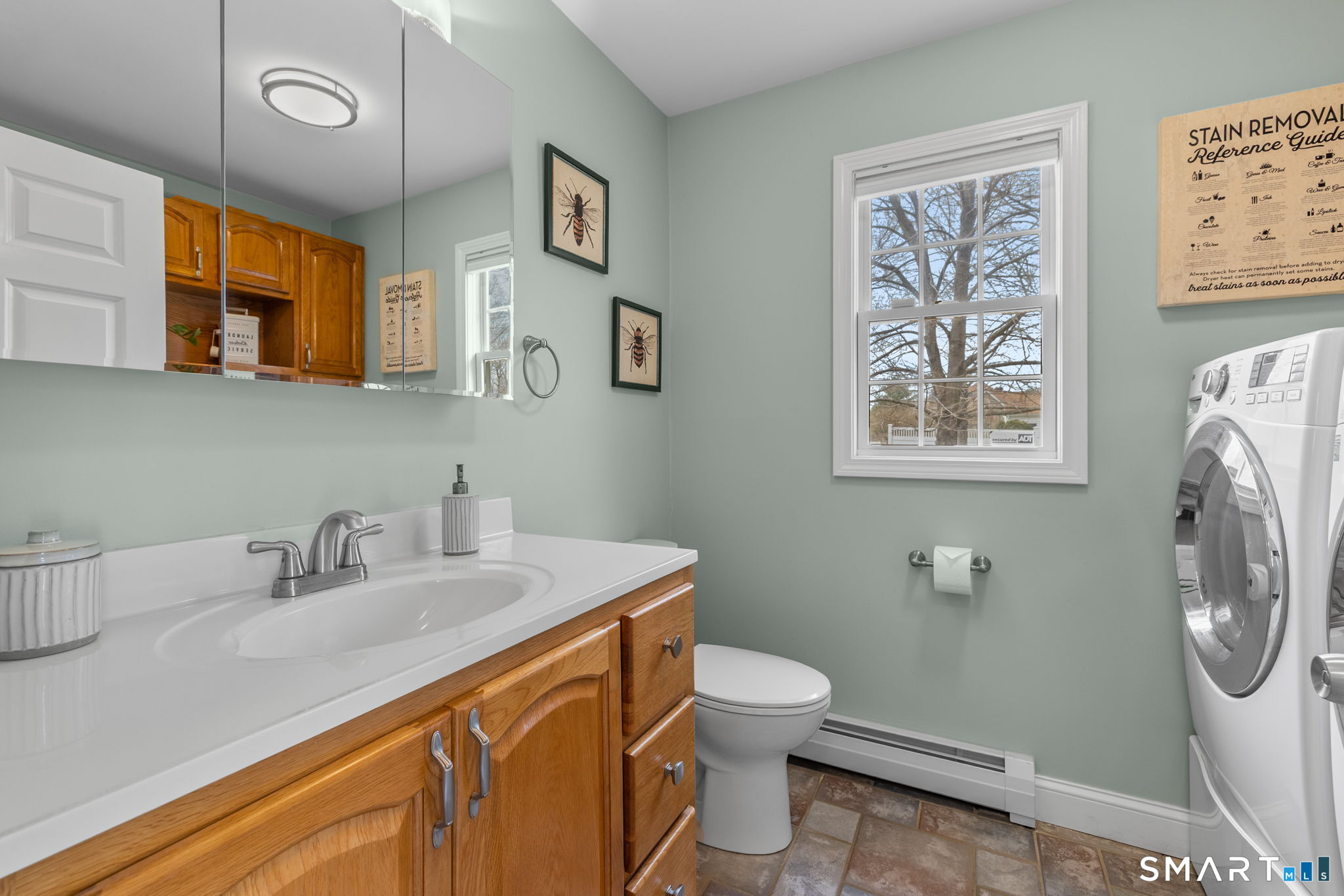 10 Papermill Road Hebron, CT 06231 - Photo 16 of 36 Half Bath with Washer/Dryer Hookup