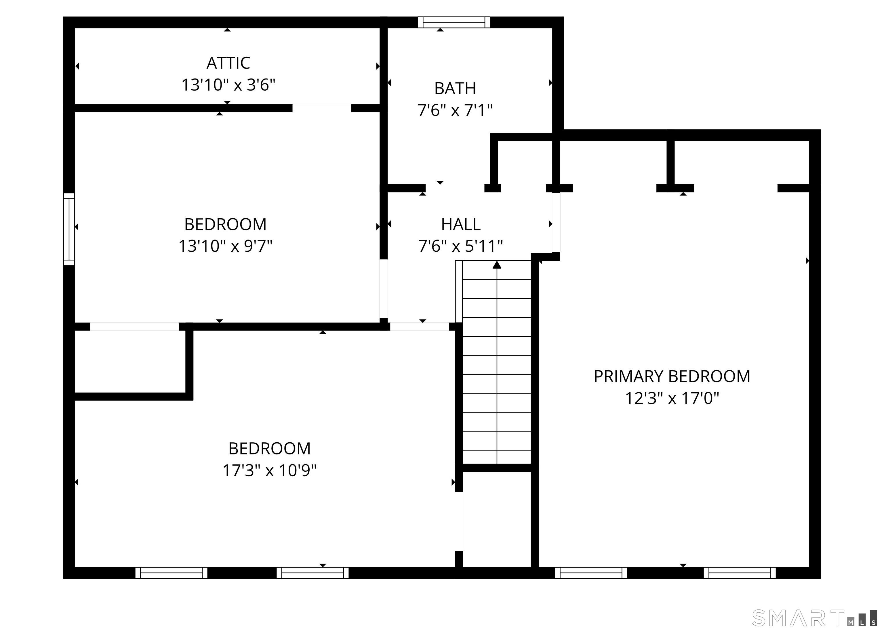10 Papermill Road Hebron, CT 06231 - Photo 35 of 36 Floor Plan - Upper Level