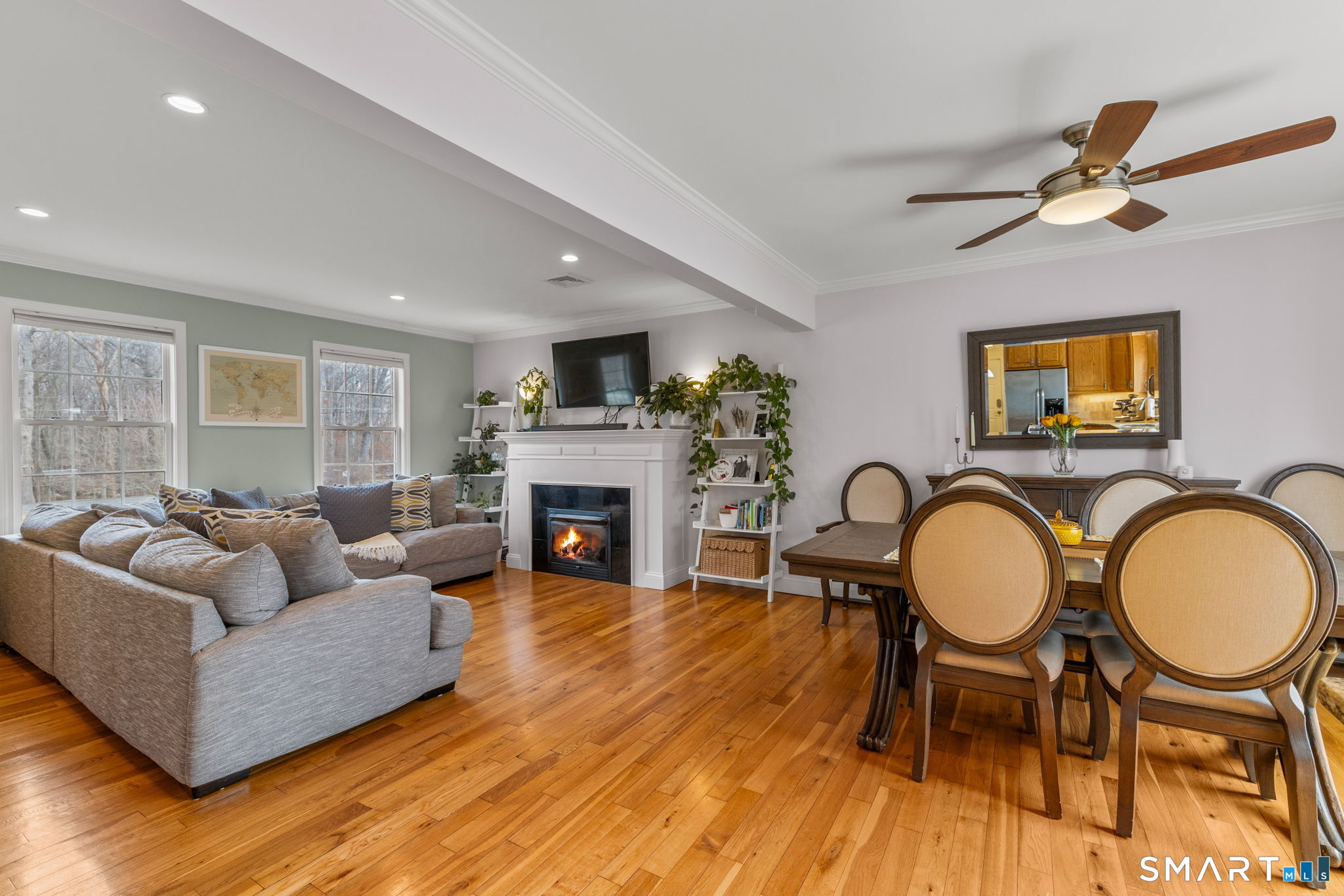 10 Papermill Road Hebron, CT 06231 - Photo 10 of 36 Fireplace has a propane gas log insert