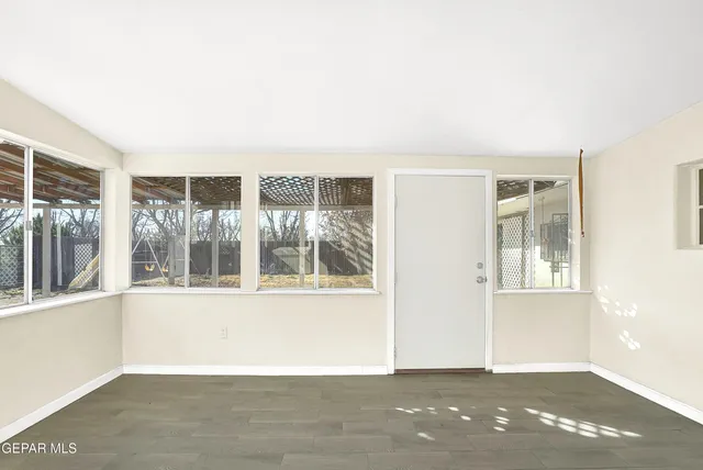 wooden floor in an empty room