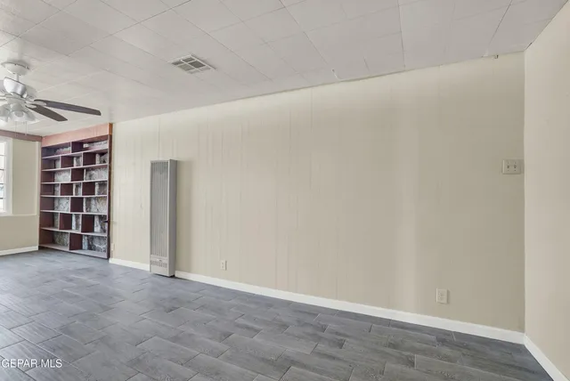 a house view with a seating space