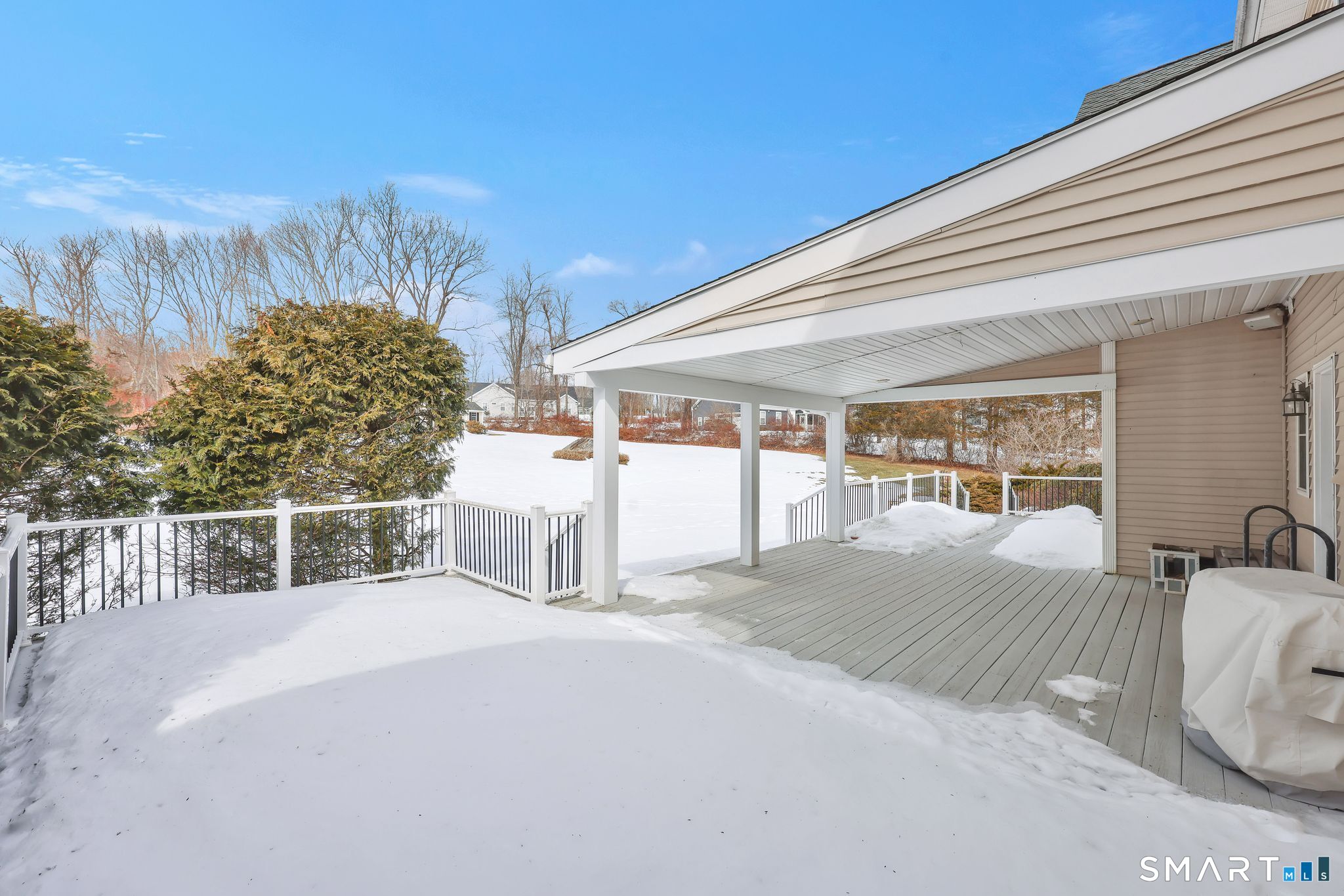 65 Trailside Drive Monroe, CT 06468 - Photo 35 of 39 a view of a balcony and chairs