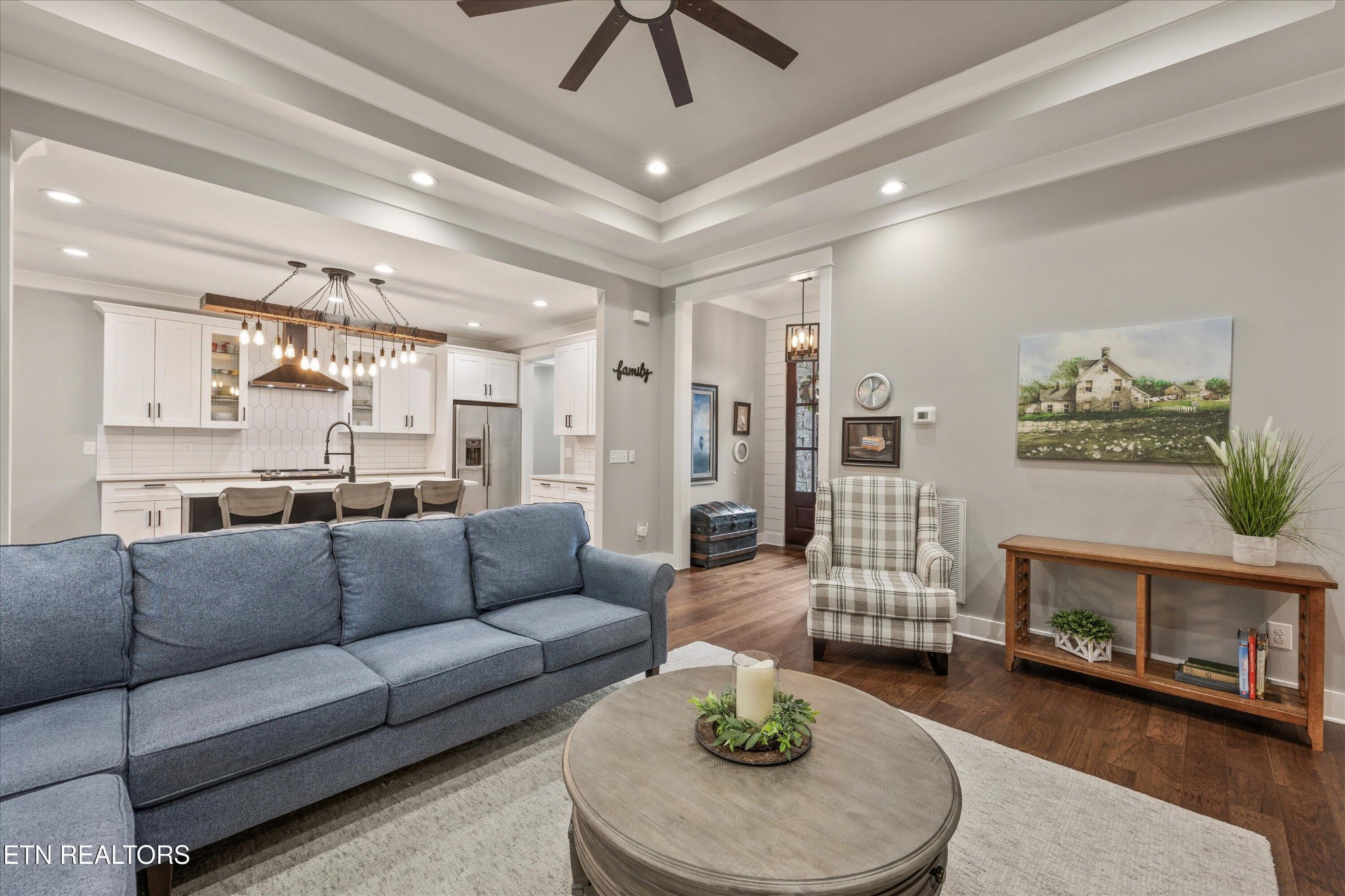 364 Mingo Way Loudon, TN 37774 - Photo 27 of 55 a living room with furniture and a fireplace