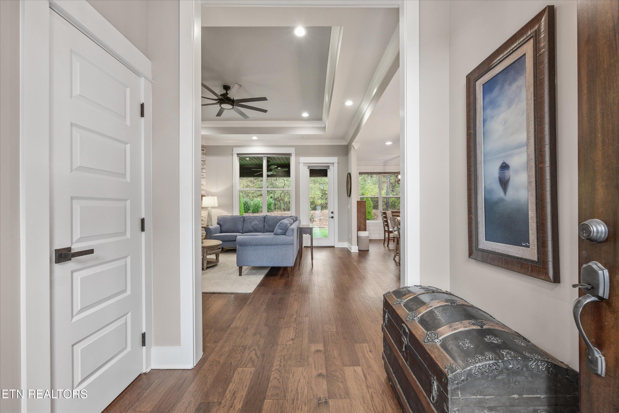 364 Mingo Way Loudon, TN 37774 - Photo 28 of 55 a living room with furniture and a wooden floor