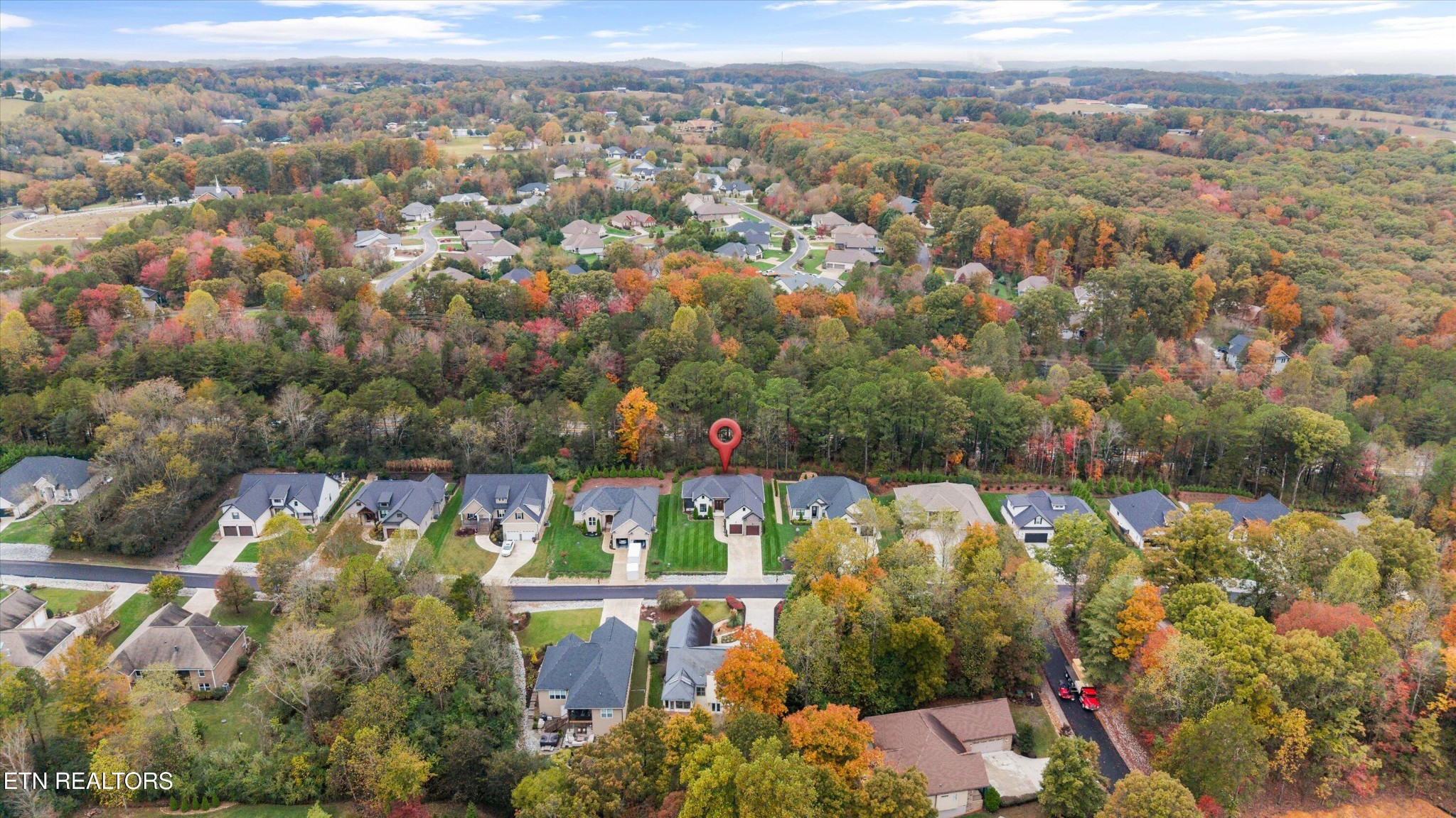 364 Mingo Way Loudon, TN 37774 - Photo 37 of 55 an aerial view of houses with yard